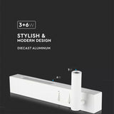 Lampe murale V-Tac VT-29953 LED 30 cm 9W 3000K 680LM BLANC