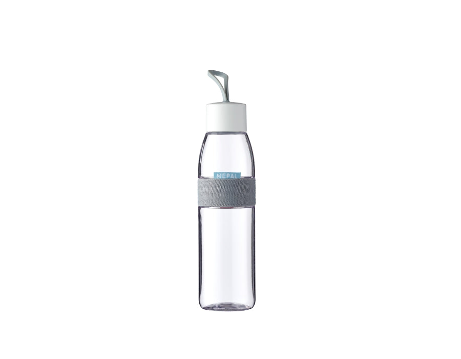 Mépale Bouteille d'eau Ellipse 500 ml de blanc nordique