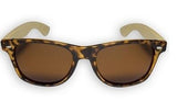 Vague Hawaii Sunglasses Bamboo Taka Unisexe Blank Brown