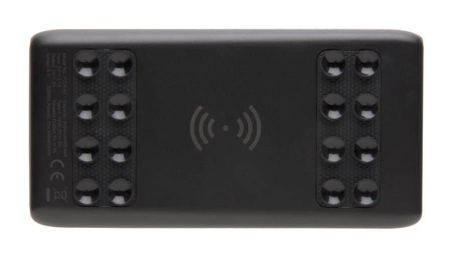 Collection XD Powerbank Light Up 8000 mAh 14 x 7 cm noir