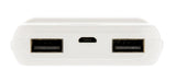 Pocke de la collection XD Powerbank 10 000 mah 9,3 cm blanc