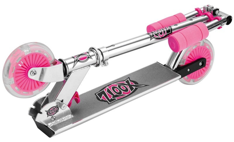 Xootz pliage tasststep foot frein girls rose
